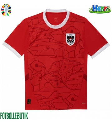 Österrike Hemmatröja EM 2024 Kortärmad